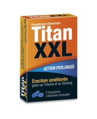 TitanXXL Stimulant sexuel 2 comprimés 